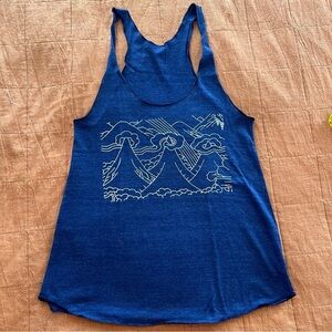 Portland Mountains Graphic Tank Top